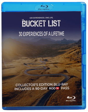 The Bucket List - 30 Experiences of a Lifetime - Blu-ray + 90 Day Pass to RODtv
