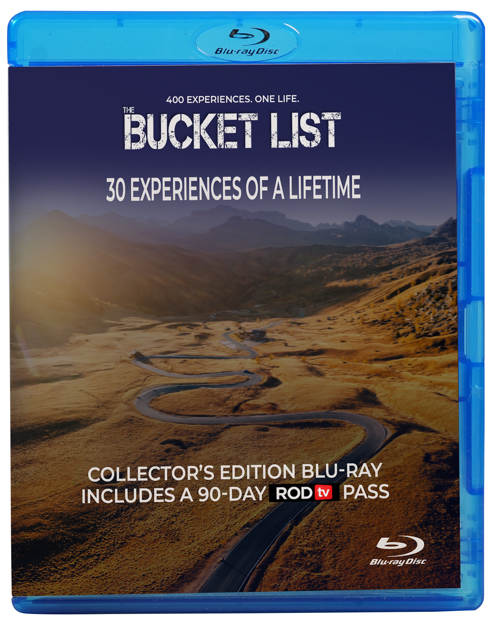 The Bucket List - 30 Experiences of a Lifetime - Blu-ray + 90 Day Pass to RODtv