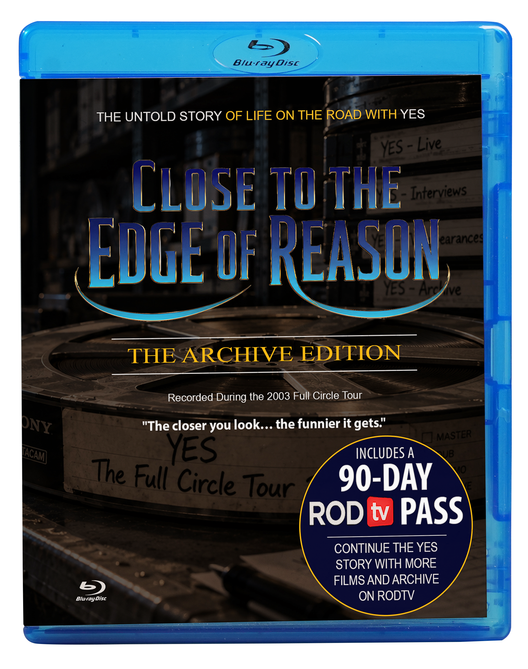 Close to the Edge of Reason - The ARCHIVE EDITION Blu-ray